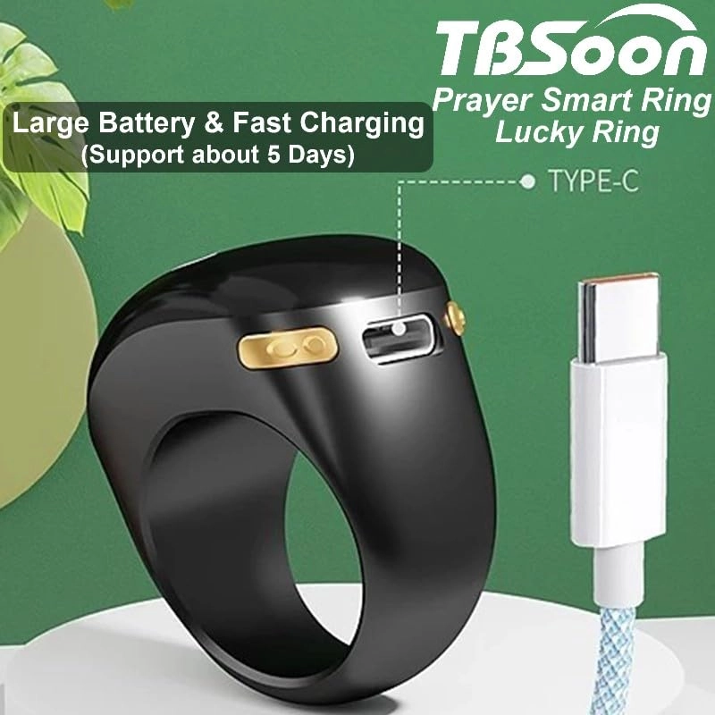 Golden Bead Tasbih - 1.46 in