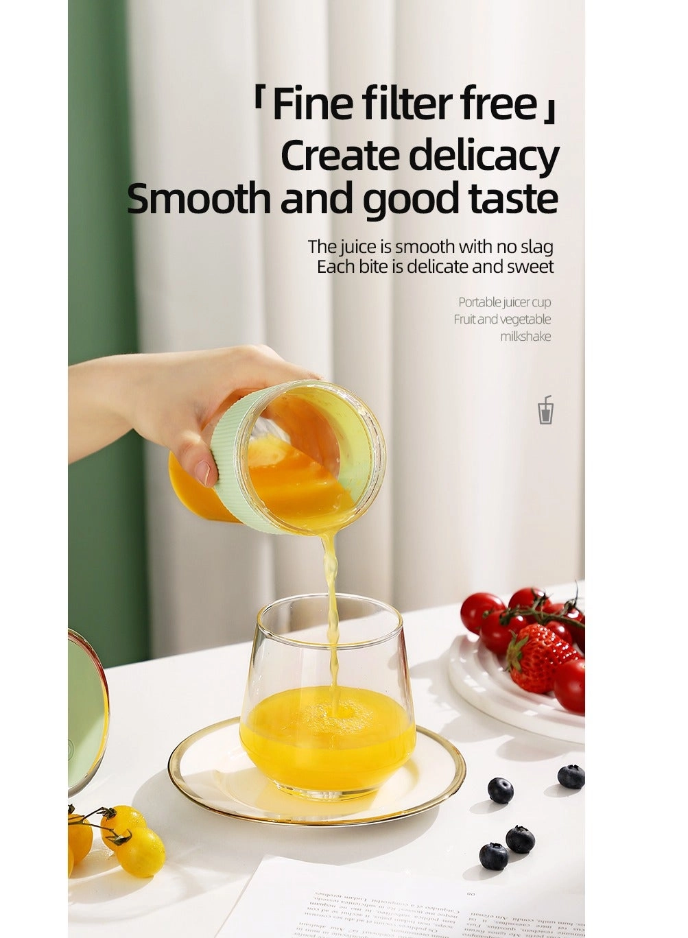 Portable Juicer Cup - 350ml