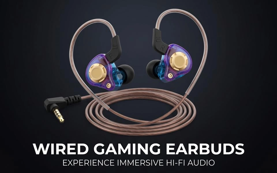 Wired Gaming Earbuds