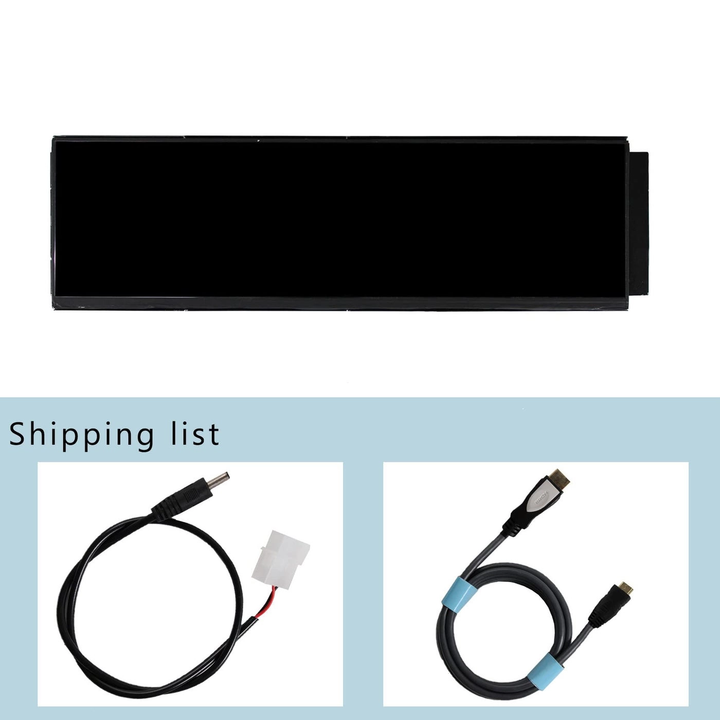 IPS LCD Screen Monitor - 1920x515 126 Inch