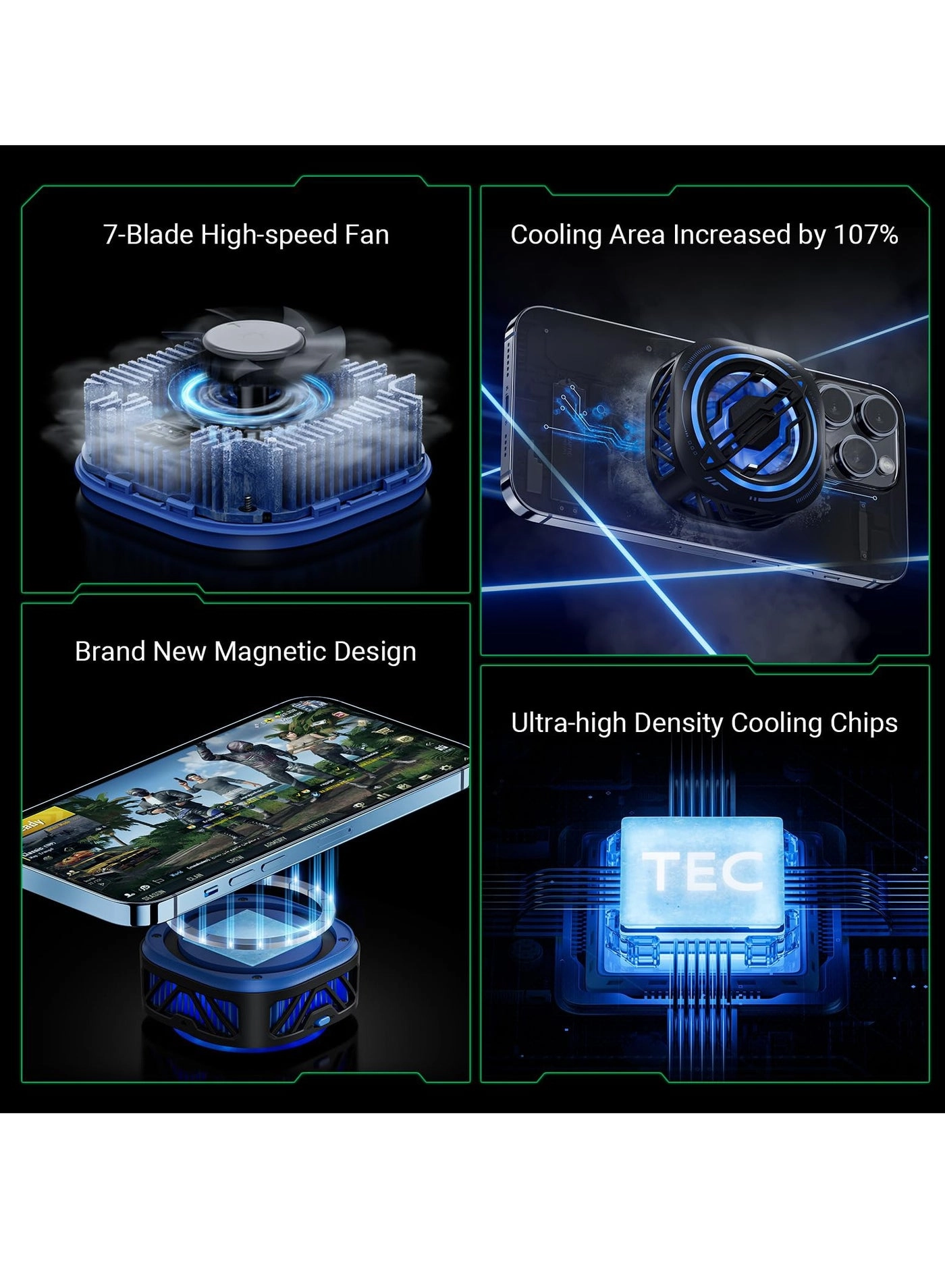 Cell Phone Cooler - Magnetic Semiconductor 20W