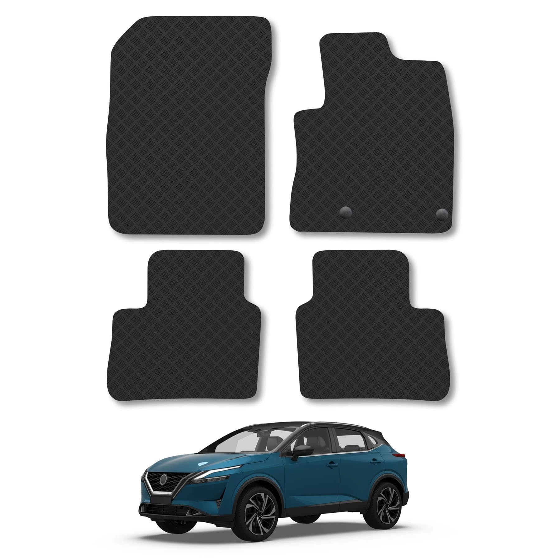 Qashqai Car Mats - 2021+ Front Rear