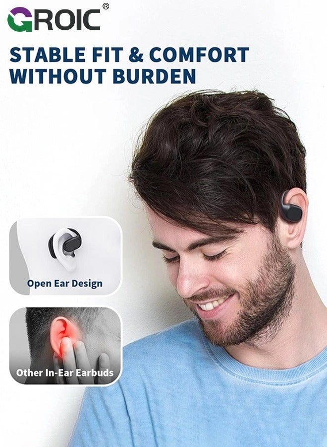 Clip-on Wireless Earbuds