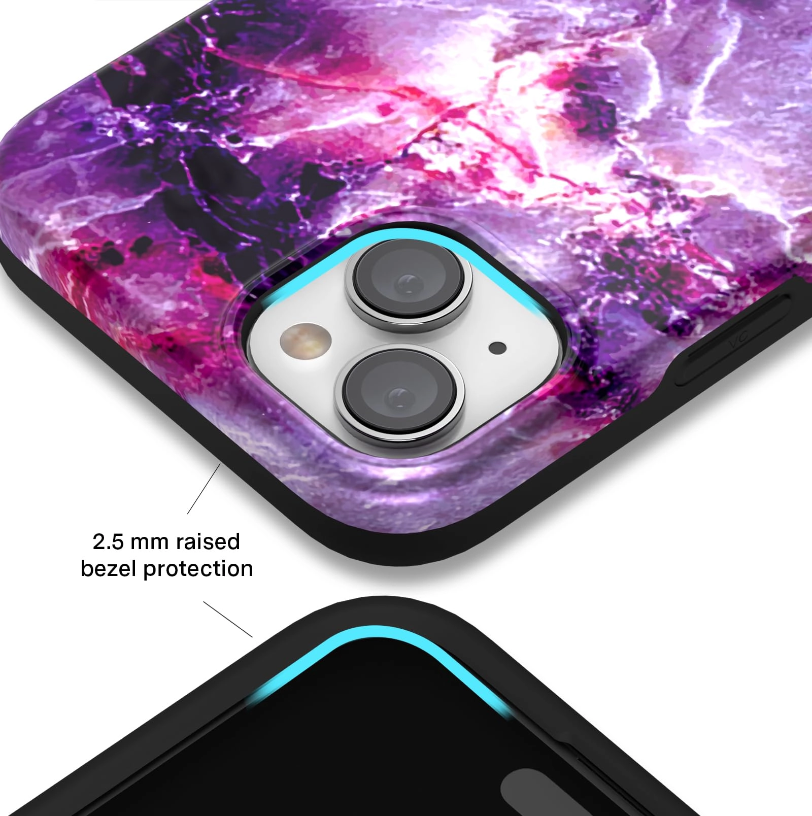 iPhone 15 Plus Case - Thermoplastic Polyurethane Basic Case with MagSafe for iPhone 15 Plus