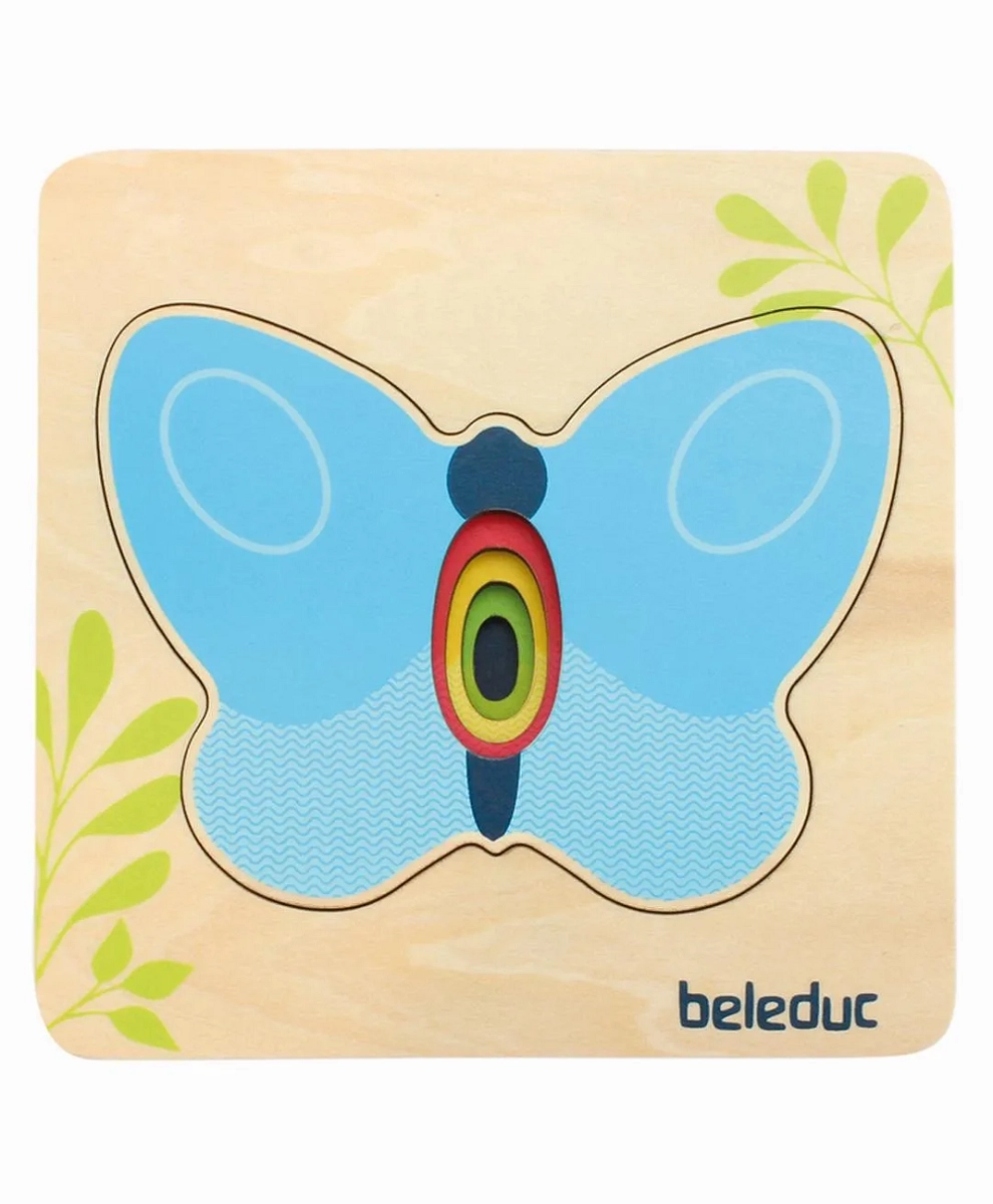 Beleduc Layer Puzzle - Butterfly - 2+
