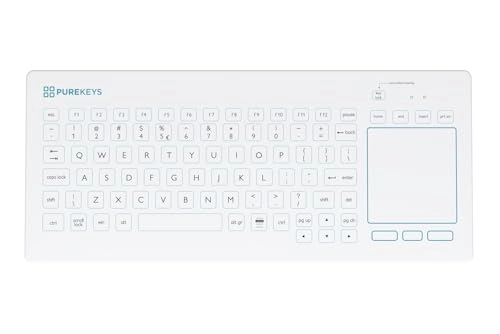 Medical Keyboard Touchpad - USB USB-C