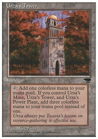 Magic: the Gathering Urza39s Tower (Forest) - Chronicles