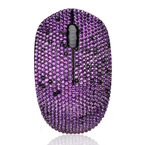 Crystal Rhinestone Wireless Mouse - wireless