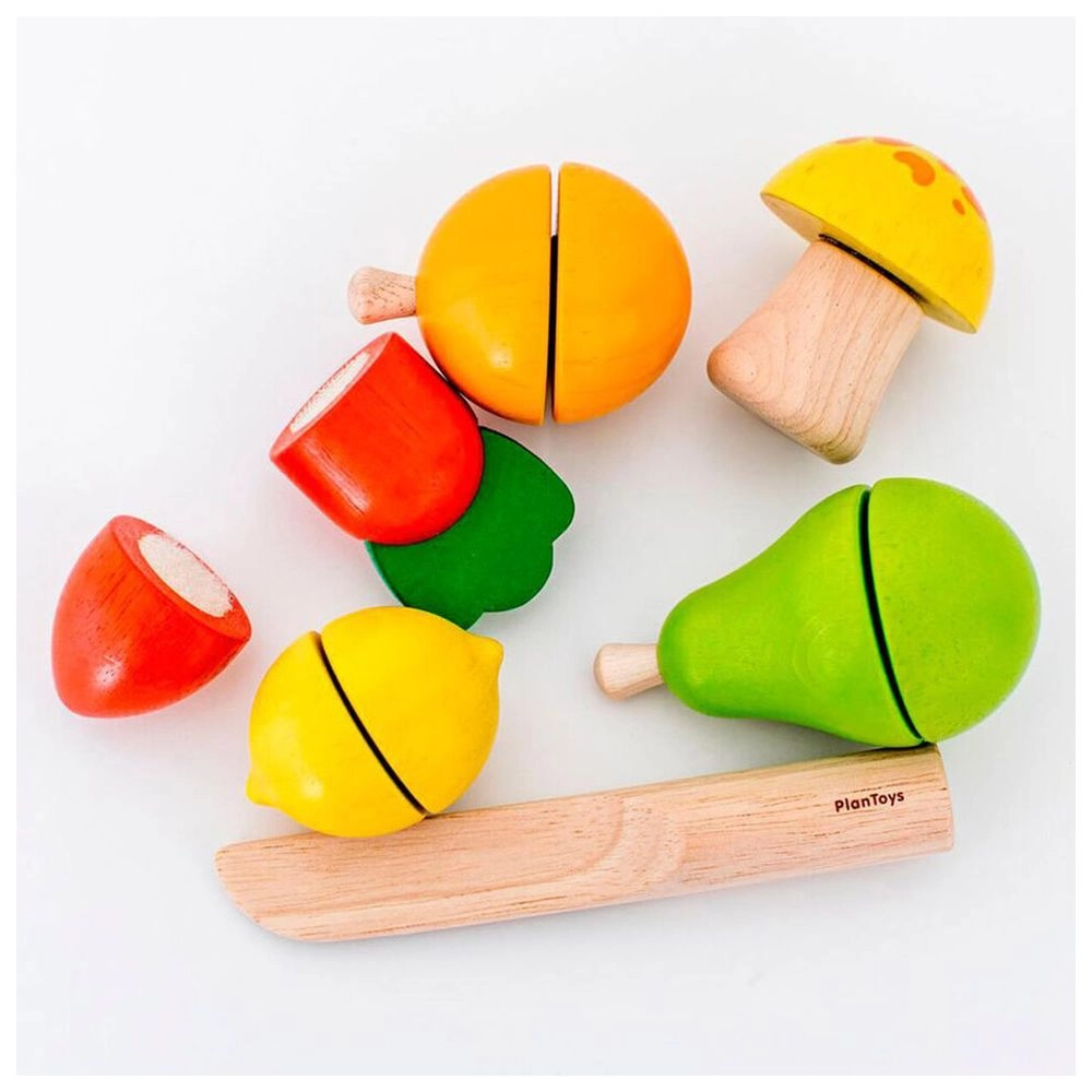 Fruit & Vegetable Play Set - 3 +