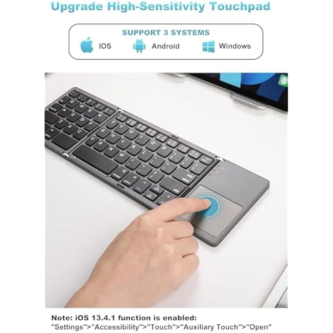 TRI-FOLD BLUETOOTH KEYBOARD - Wireless