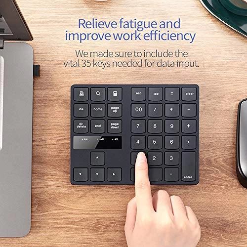 2.4G Wireless Digital Keyboard - 35 Keys USB
