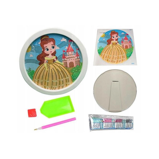 BrainGiggles 5D Diamond Art Kit - Small Princess
