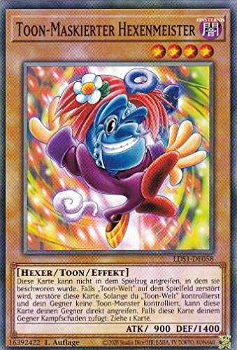 Toon-Masked Warlock LDS1-DE058 - German 1st Edition