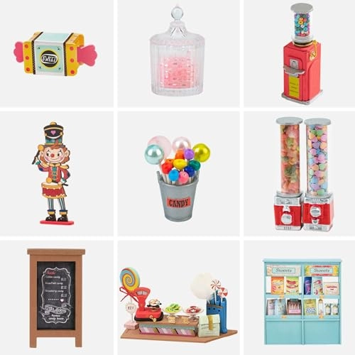 DG158 - Rainbow Candy House 1:20