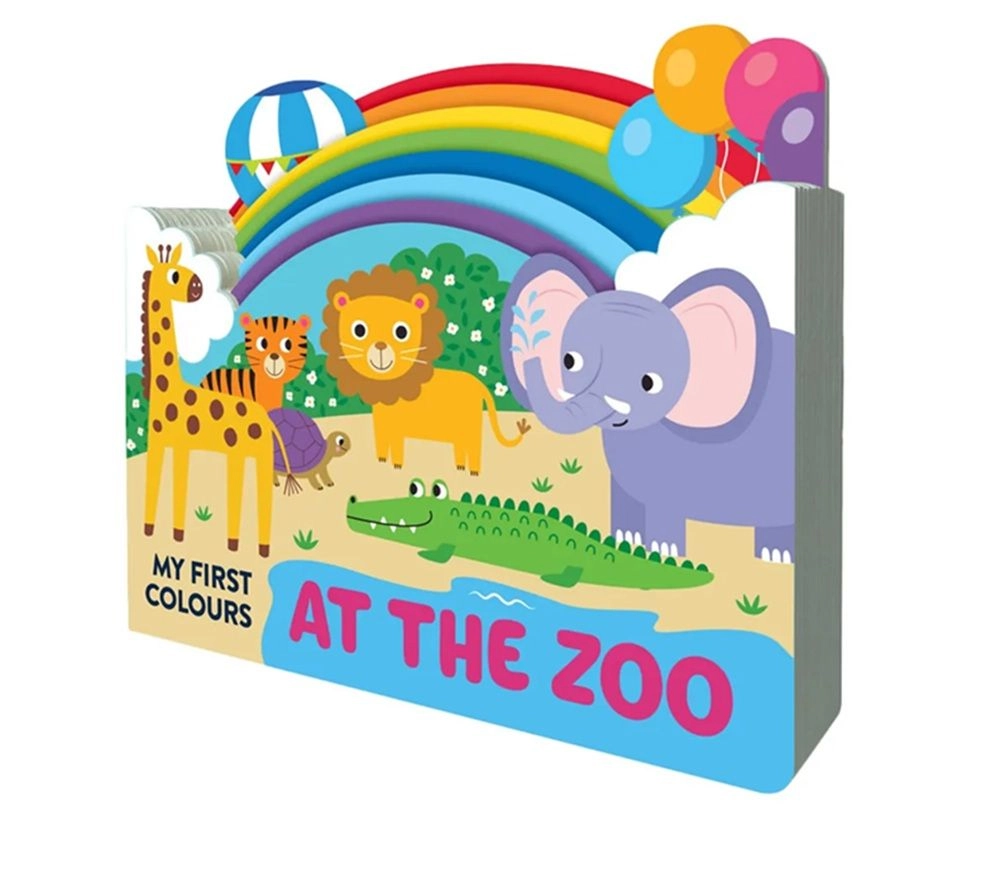 Edu Fun At The Zoo Chunky Scenes Board Book - 1+