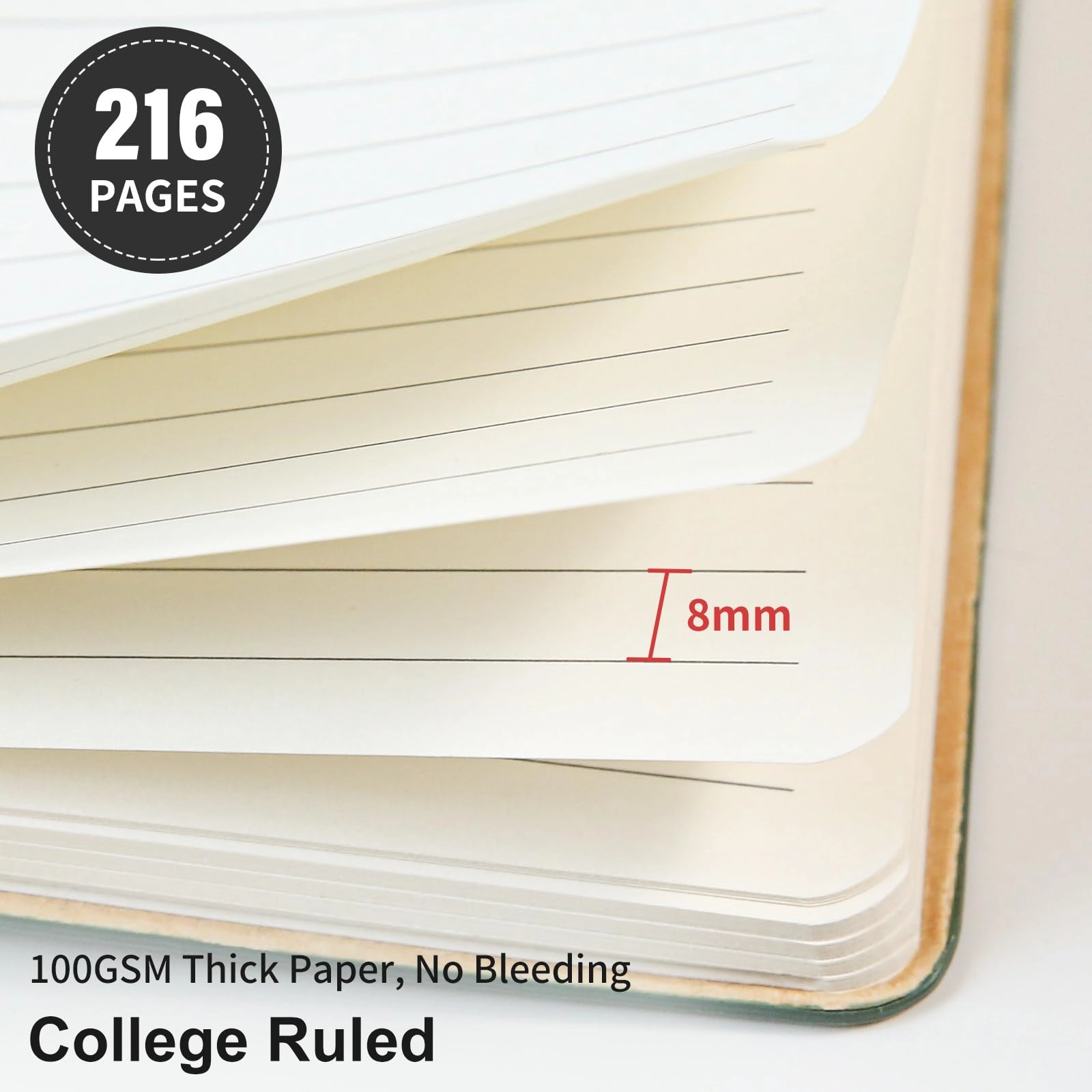 Lined Journal Notebook B5 - Lined 160 Pages