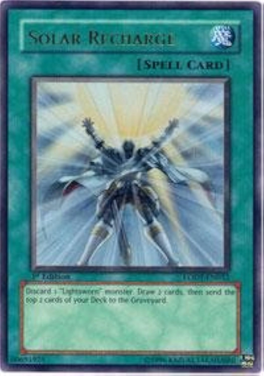 Yu-Gi-Oh! Solar Recharge Light of Destruction Unlimited Edition