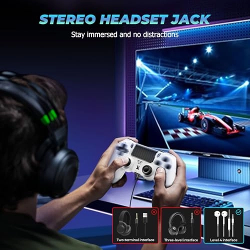 Wireless Controller - RGB WHITE