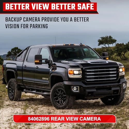 Backup Camera - Fit for Chevy Silverado/GMC Sierra 2016-2019 Replaces 84062896