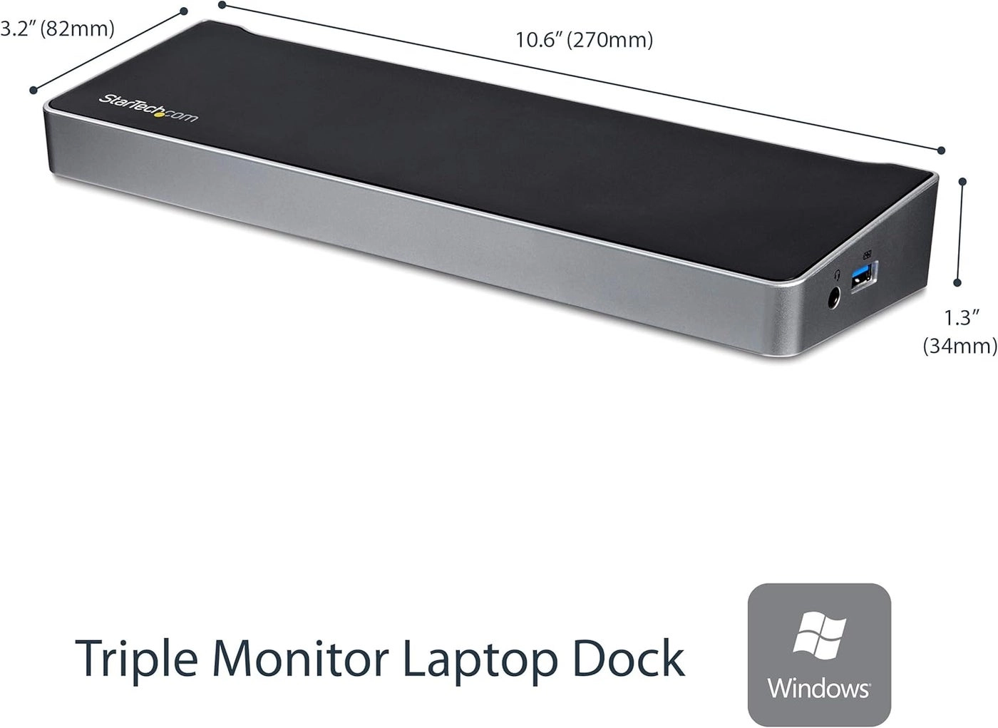 Triple Monitor USB 30 Docking Station - USB 3.0 2x 4K HDMI