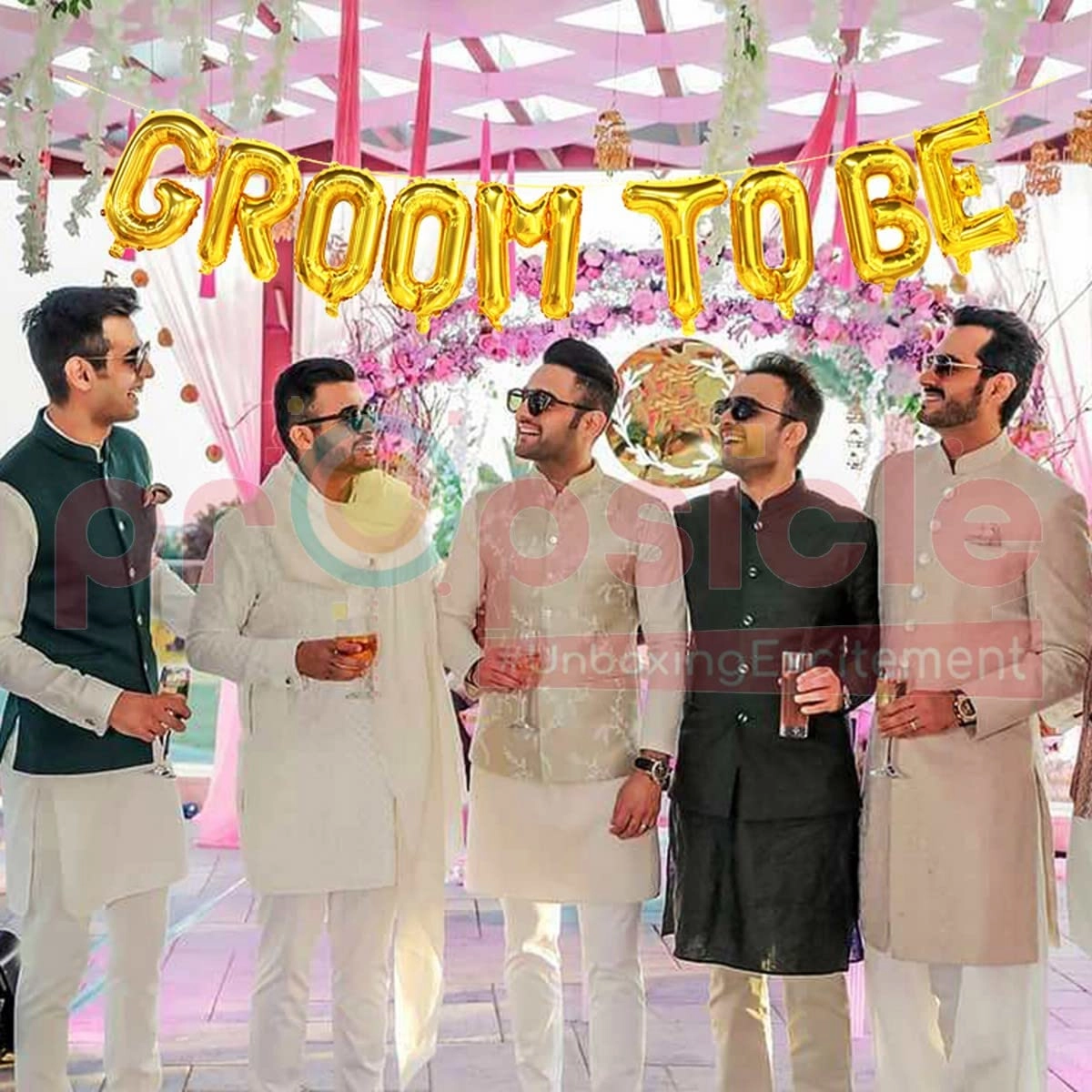 Groom To Be - Pack of 9 Party Decoration
