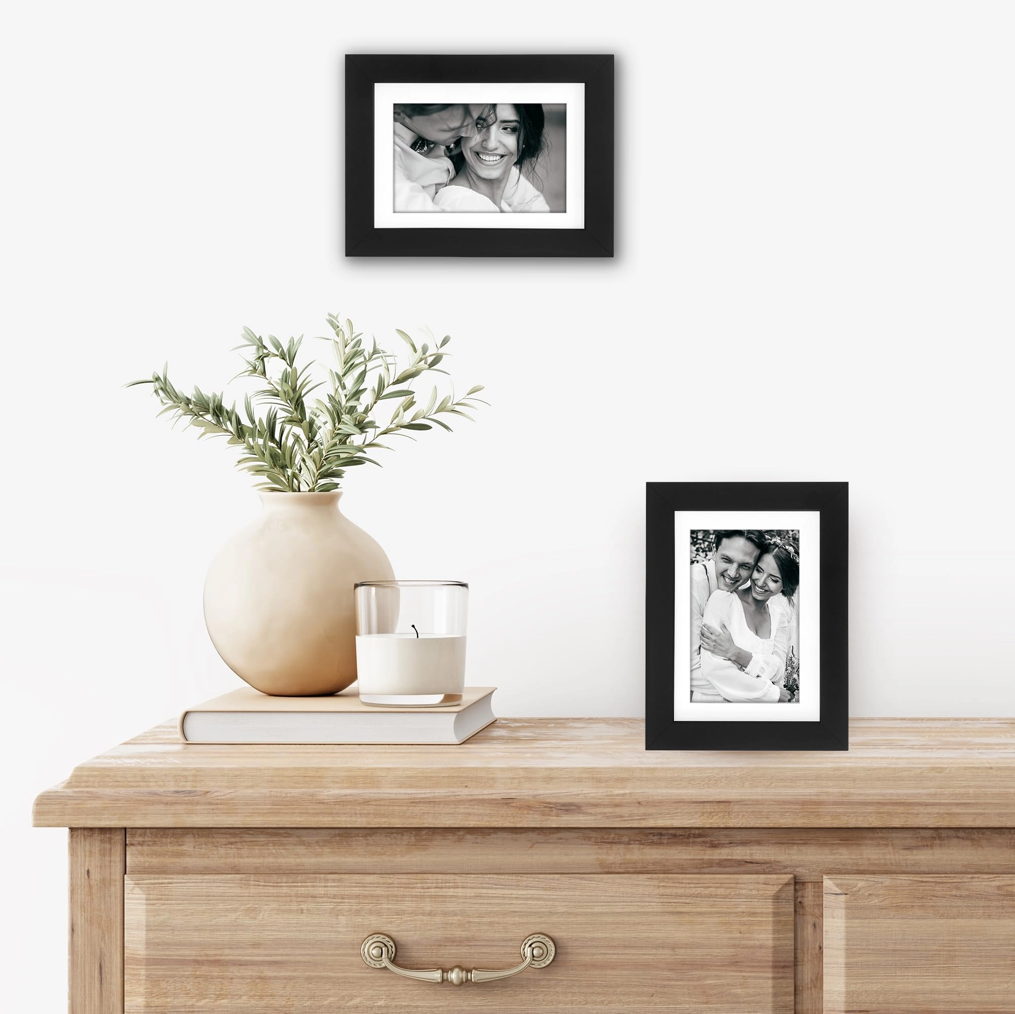 Hinged Picture Frame - 5x7 Two Displays