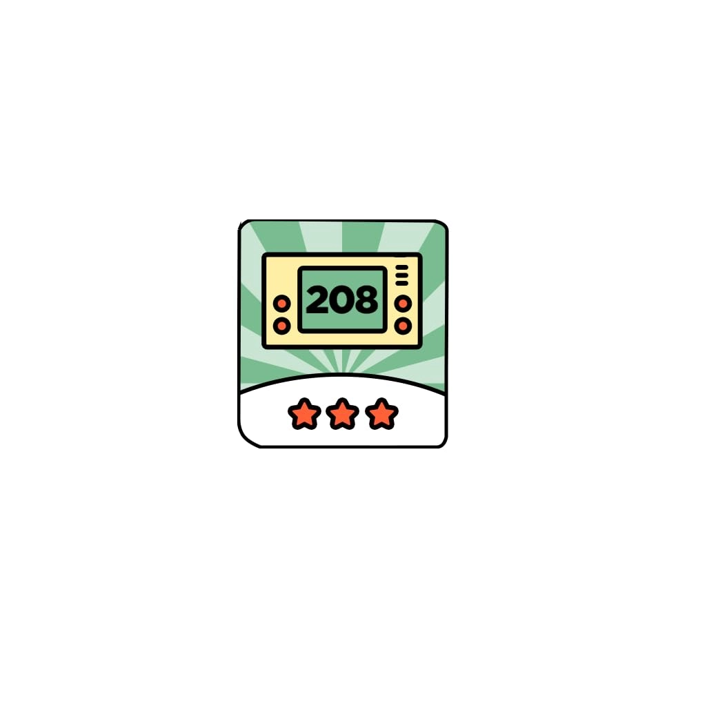 RCG 208 in 1 Super Combo Game Cartridge