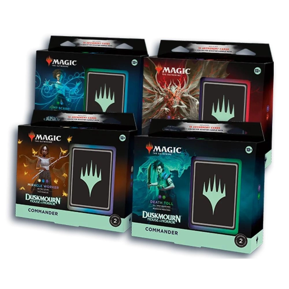 Magic: the Gathering Duskmourn: House of Horror Endless Punishment Commander Deck - English 100pcs