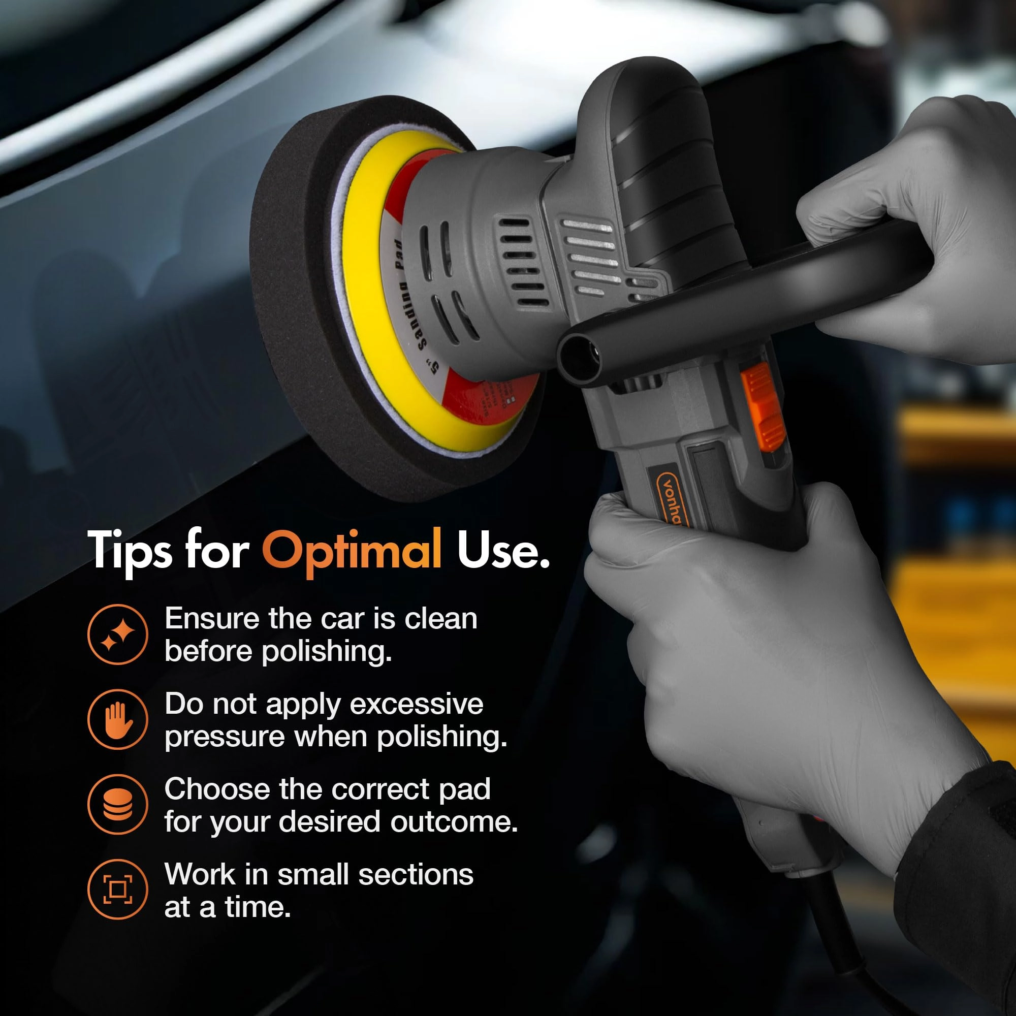 Dual Action Car Polisher - 650W