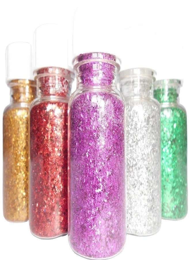 DIY Jelly - 6 Crystal Slime Free Glitter Modelling Clay Tools Kit