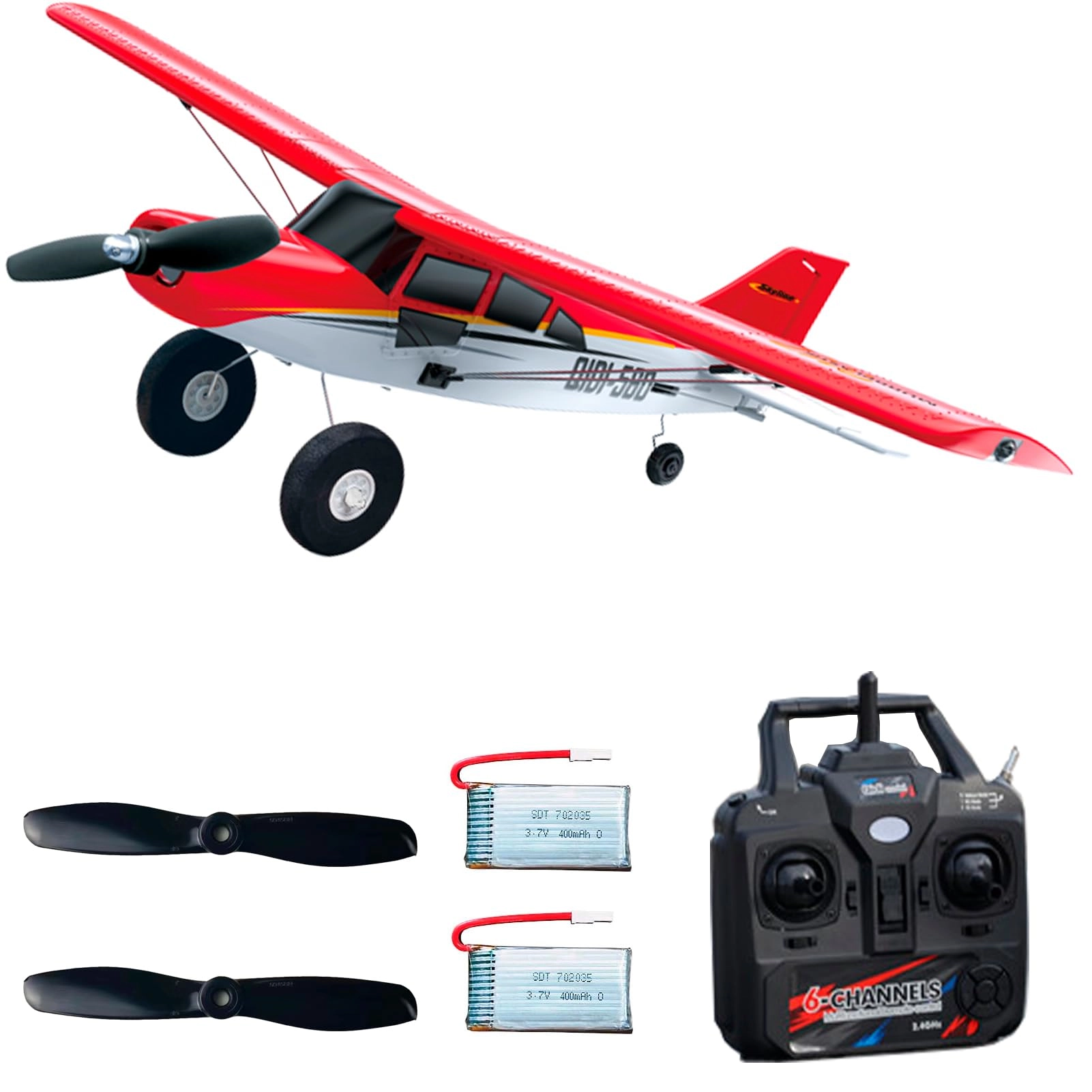 QIDI560 - 3D RC Plane Blue