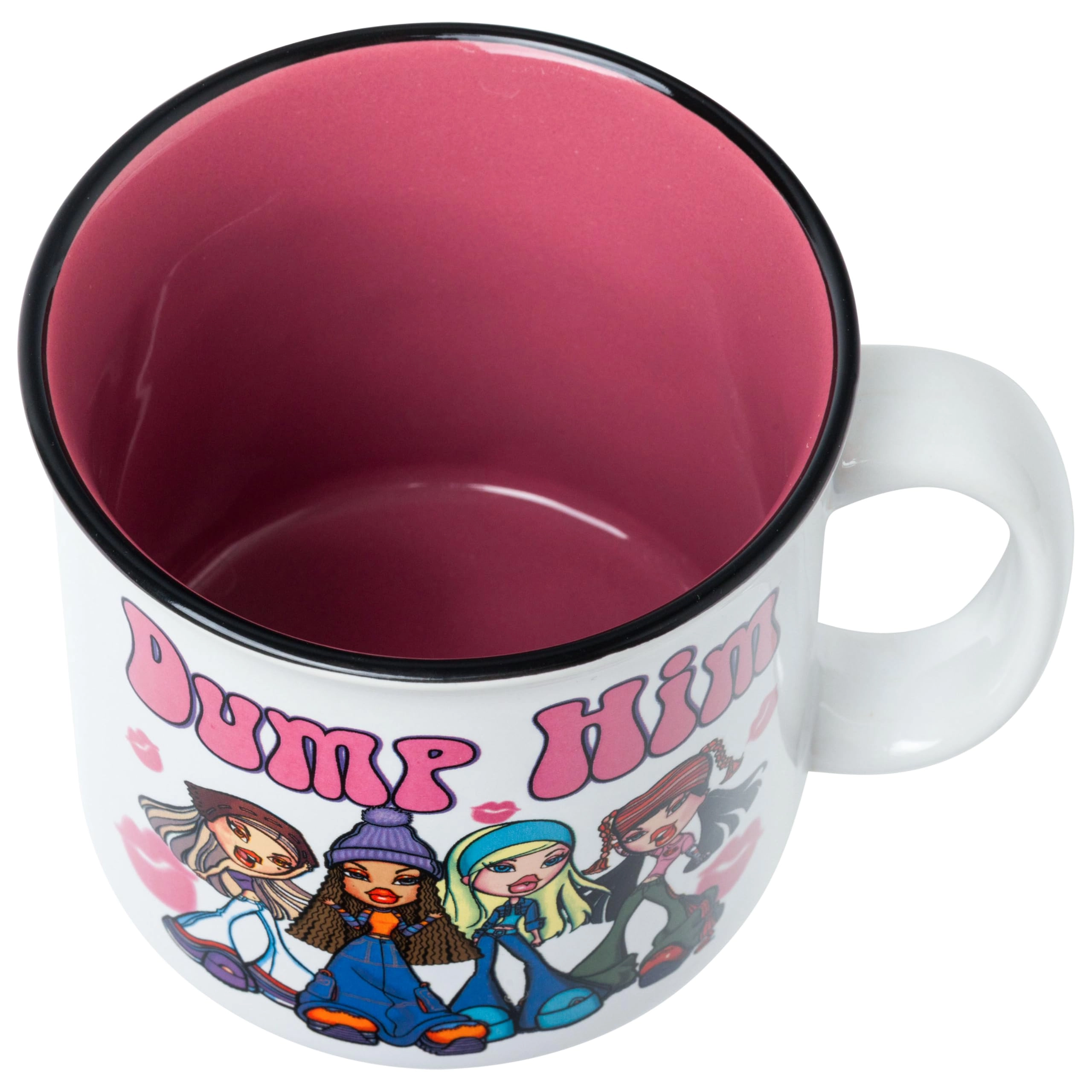 Bratz Dump Him Stars Glitter Ceramic Mug - 1 pcs