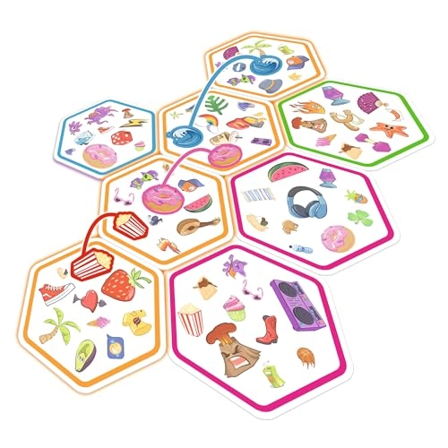 Spot It! Connect - 8 years and up English French