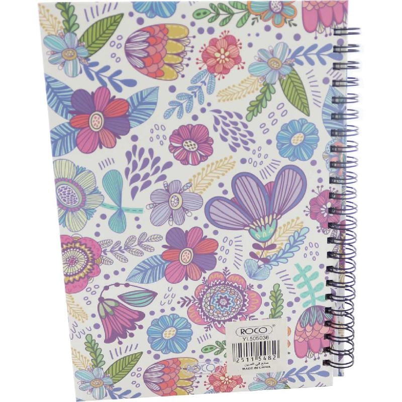 Sticky Notebook A5 Hardcover - Lined 40 Sheets