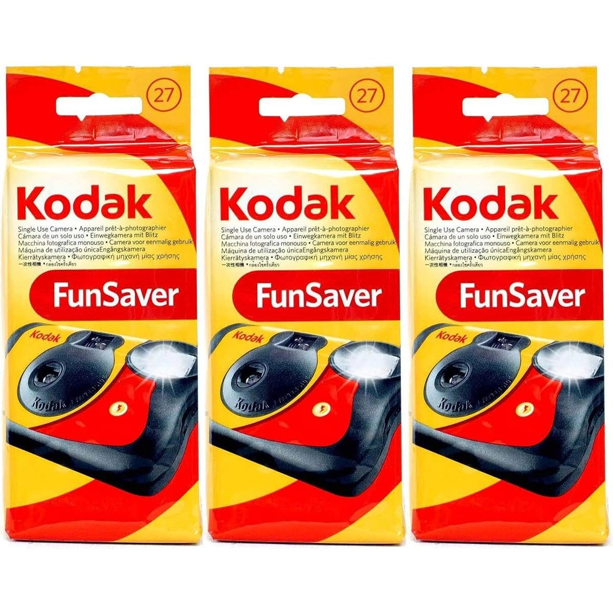 Kodak Fun Saver - 35mm 3 Count Pack