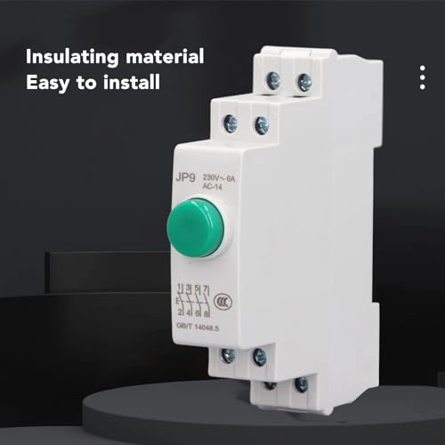 JP9 - Din Rail Push Button 2NO 2NC
