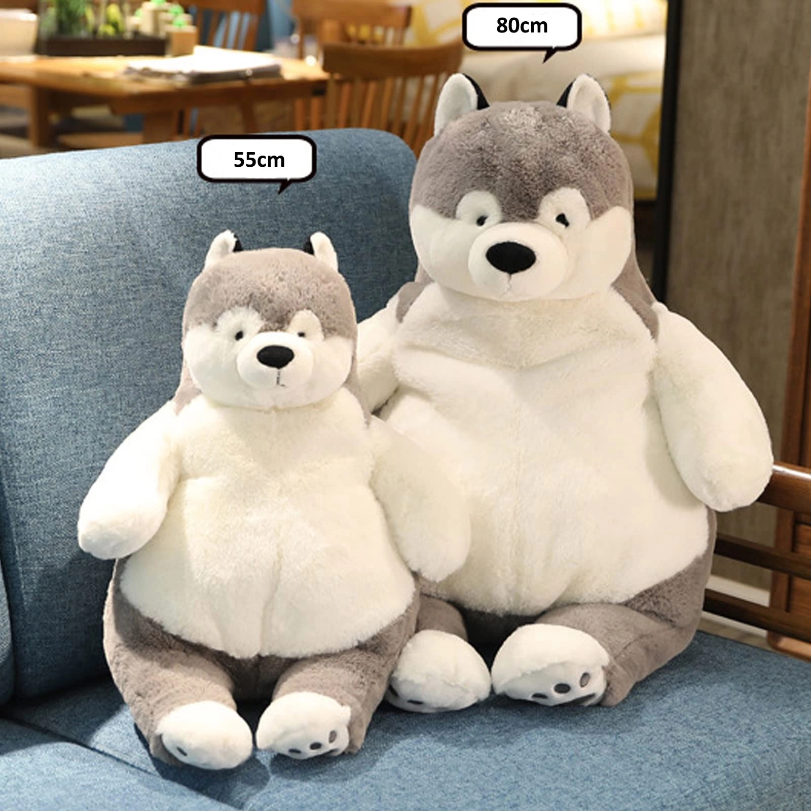 Husky Weighted Plush 43 cm