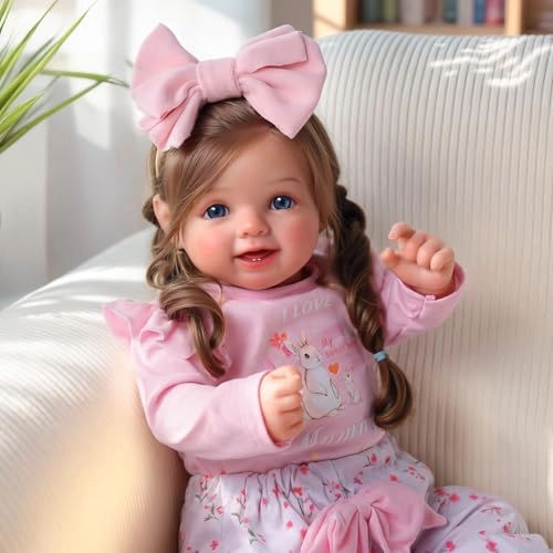 Reborn Baby Doll - 20 Inch Vinyl Girl Ages 3+