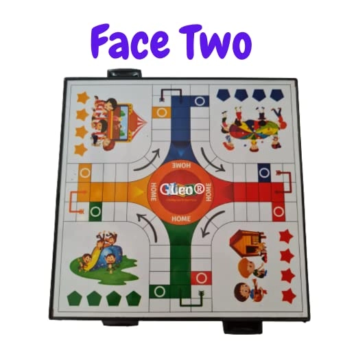 Snakes and Ladders with Ludo - 2 in 1 Magnetic Travelling