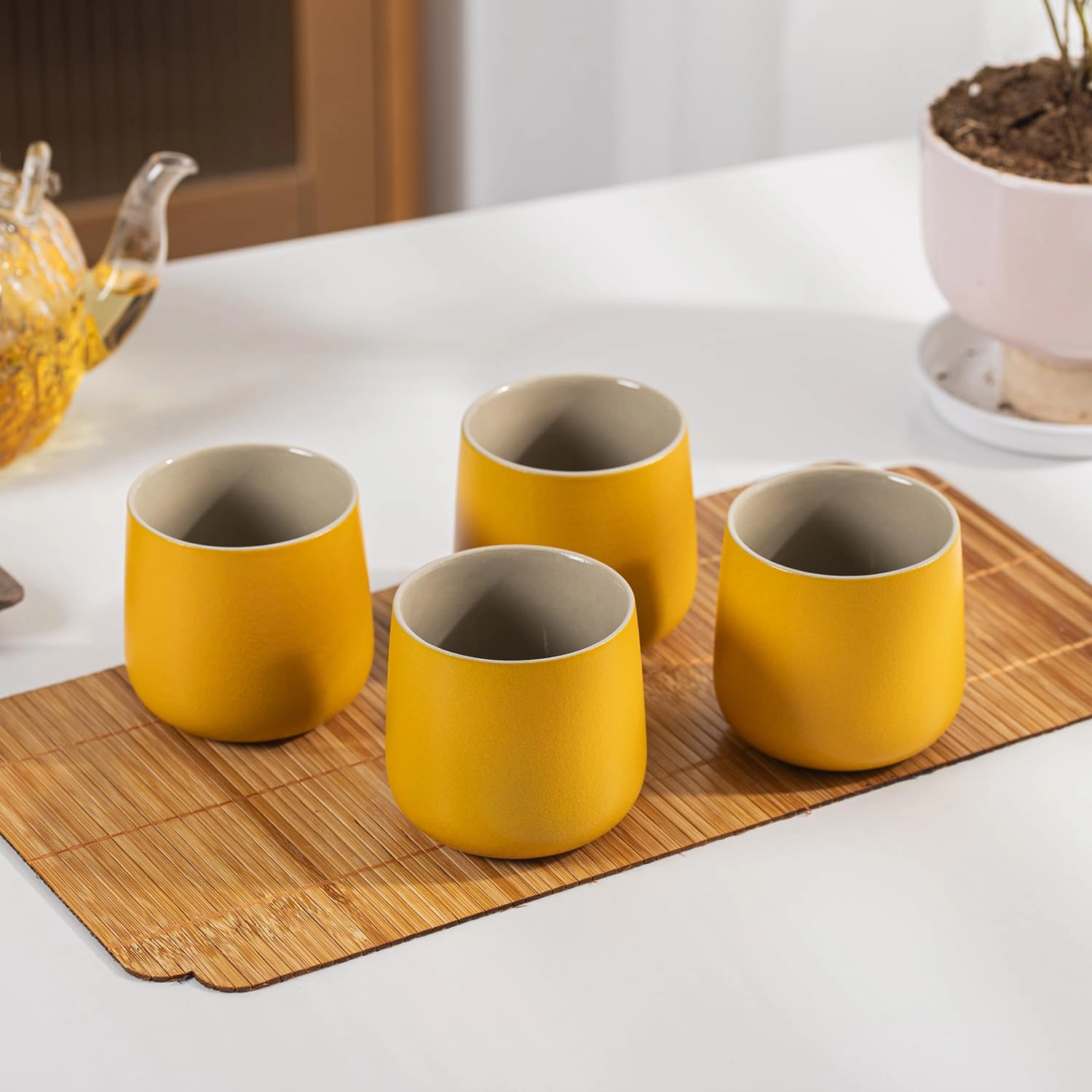 Japanese Tea Cup - 4 pcs - 205 ml
