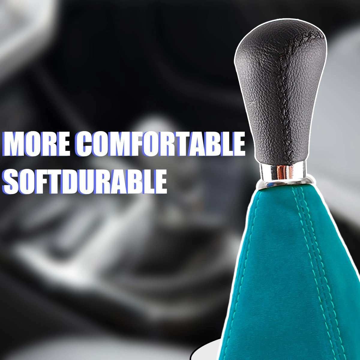 Shift Boot Cover - Suede Black