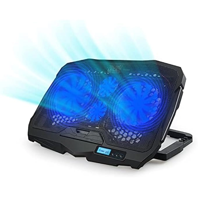 LAPTOP COOLING PAD - 12-17 INCH 6 QUIET FANS
