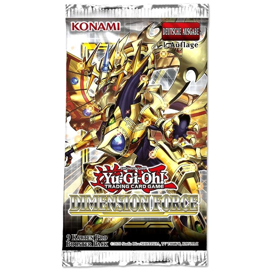 Yu-Gi-Oh! Dimension Force Booster Pack - 100pcs
