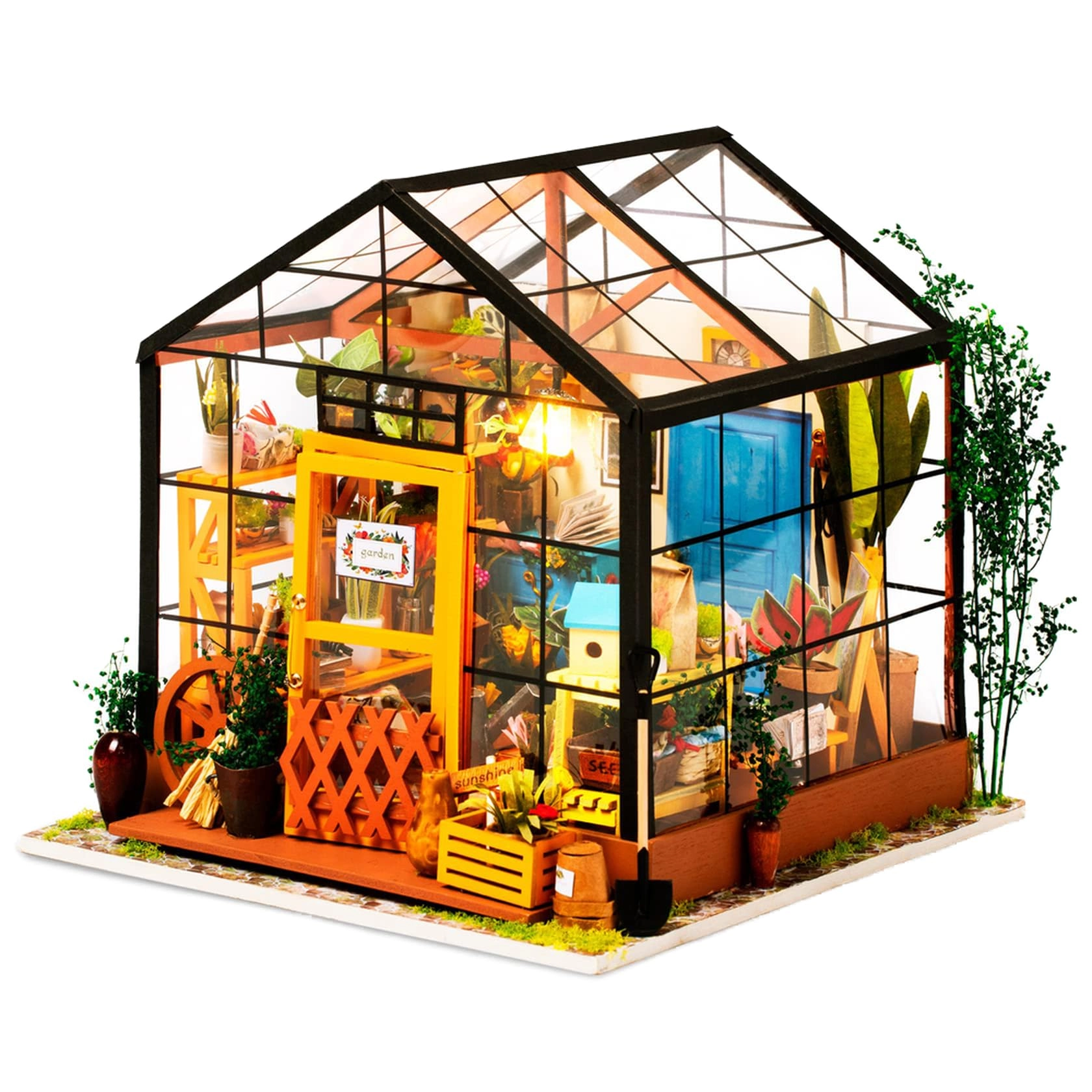 RoboTime Mini Green House - Cathy's Flower House 1:24