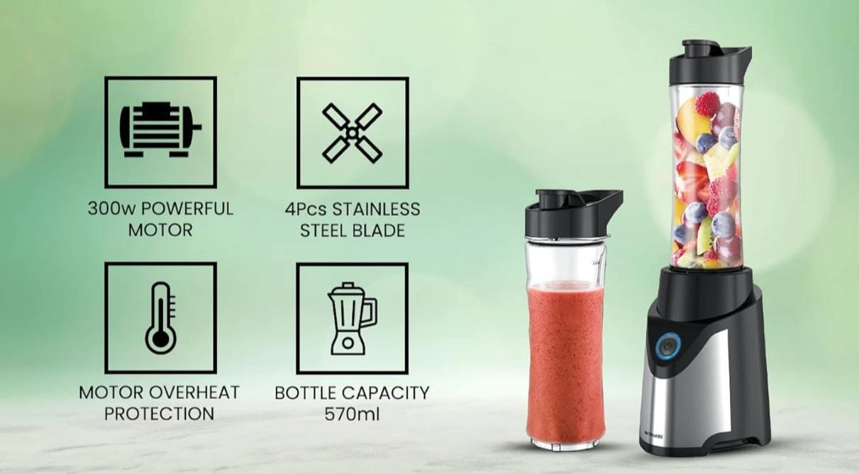 Portable Sports Blender Juicer - 500W