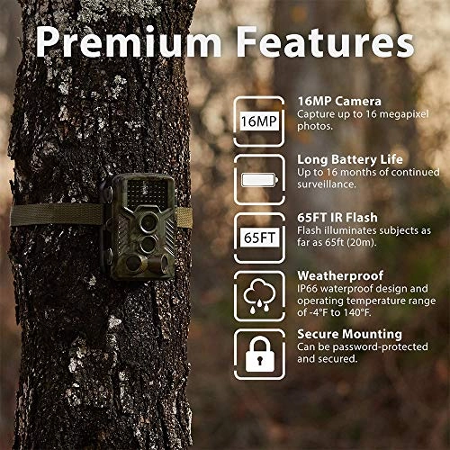 Trail Camera Dual-Lens - 20MP