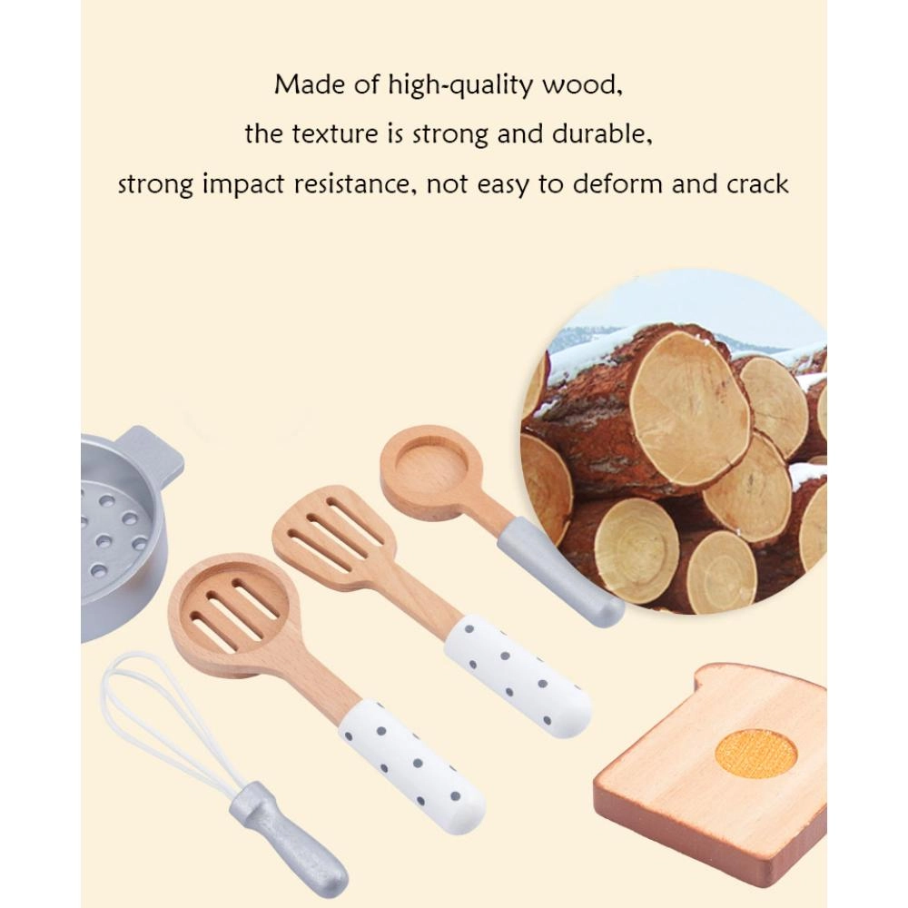 Wooden Kitchen Set - 7pcs (FP-2101-14)
