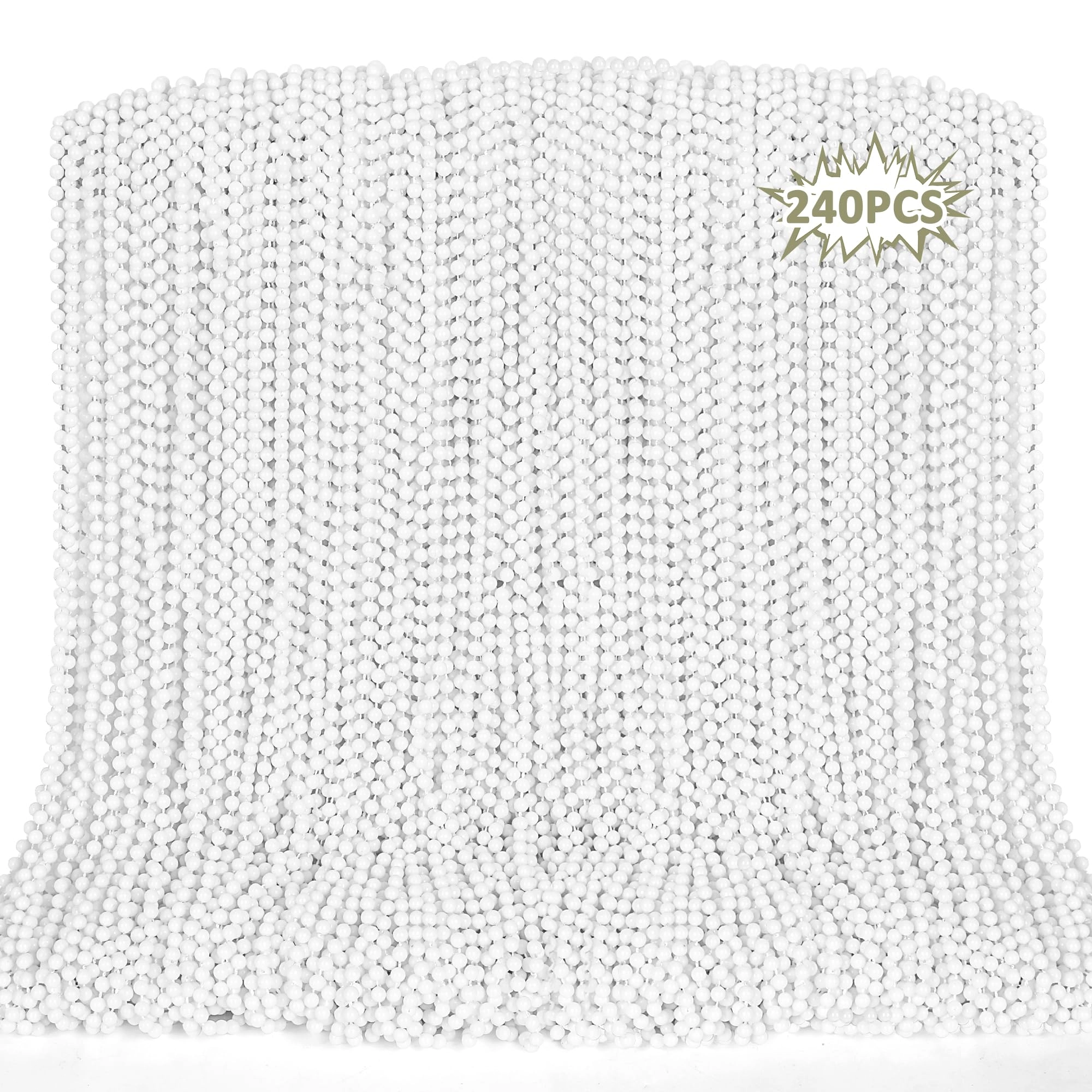Beads Necklace - 33" 240PCS