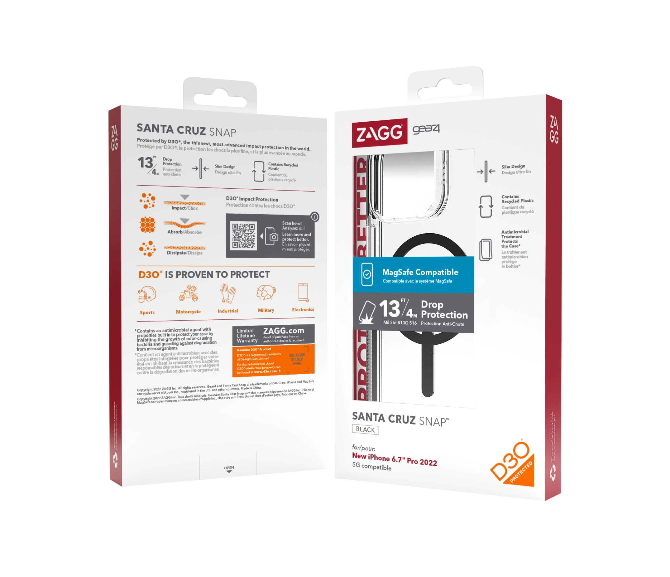 Santa Cruz Snap Back Cover with MagSafe for iPhone 14 Pro Max