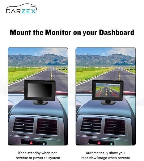 Car Dashboard TFT LCD Screen - 4.3 Inch